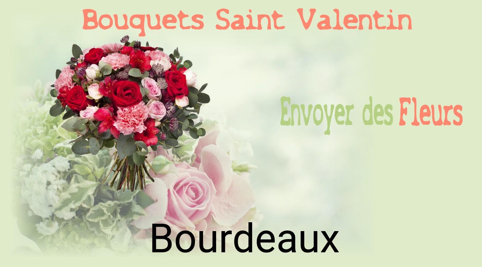 Roses de Saint-Valentin livrées à Bourdeaux
